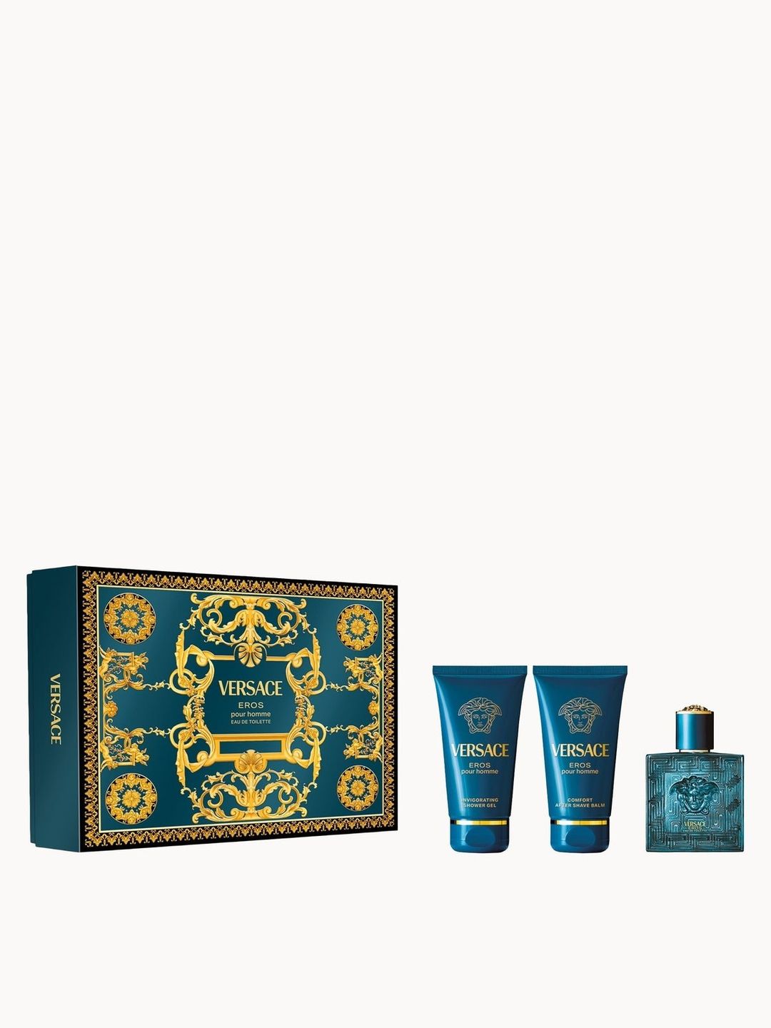 Versace Eros Eau de Toilette 50ml Gift Set (Worth £100.50) - Image 1