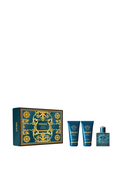 Versace Eros Eau de Toilette 50ml Gift Set (Worth £100.50) - Thumbnail 2