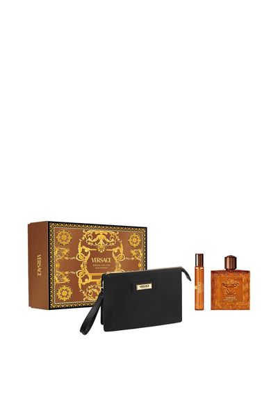 Versace Men's Eros Najim Parfum 100ml Gift Set in Misc