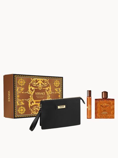 Versace Men's Eros Najim Parfum 100ml Gift Set in Misc - Thumbnail 2