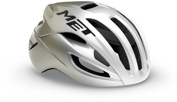 MET Rivale MIPS Road Helmet - Silver / Grey, Medium