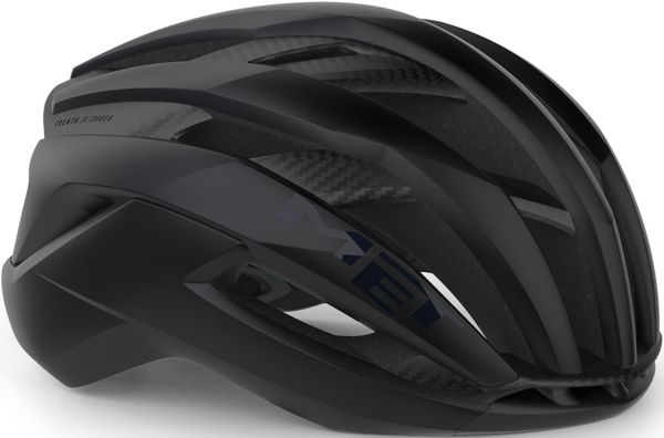 MET Trenta 3K Carbon Airframe MIPS Helmet - Black, L (58-61cm)