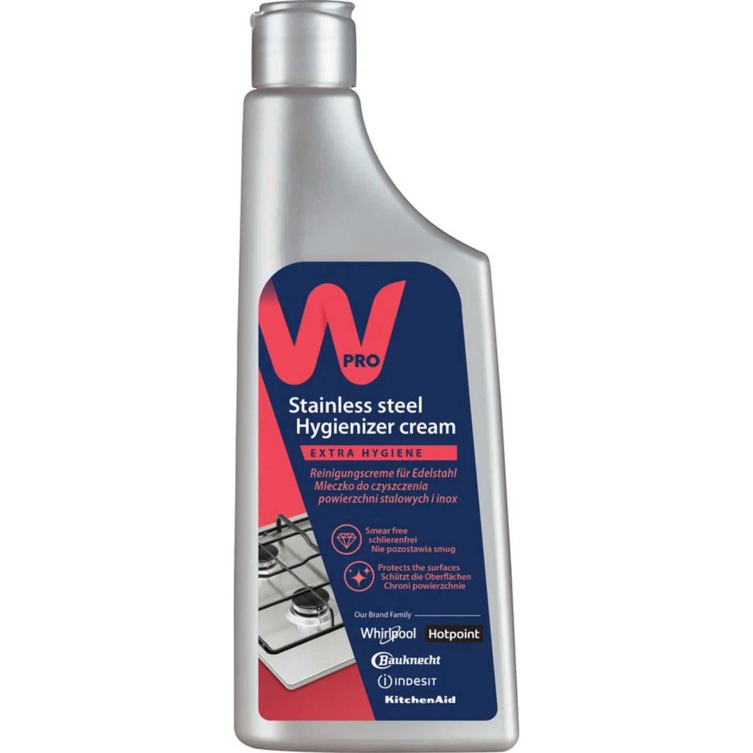 WPRO Stainless Steel Cleaner Cream 250ml, Stainless Steel - Image 1