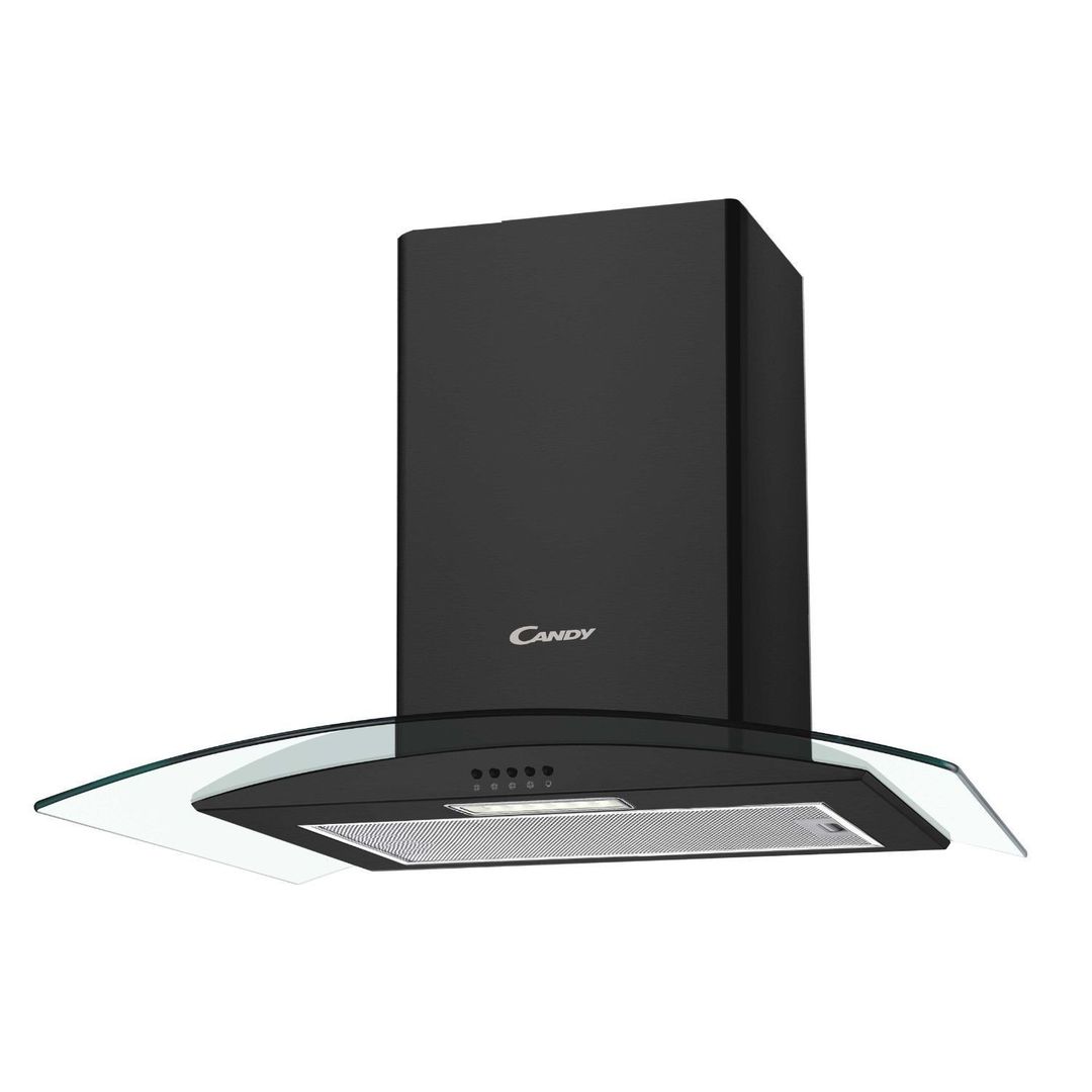 CANDY CGM60NN Chimney Cooker Hood - Black, Black - Image 1