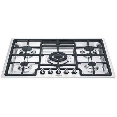 Smeg PGF75-4 Classic 72cm Gas Hob - Stainless Steel