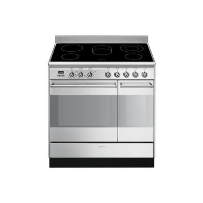 SMEG Concert SUK92CMX9 90 cm Electric Ceramic Range Cooker - Stainless Steel, Stainless Steel