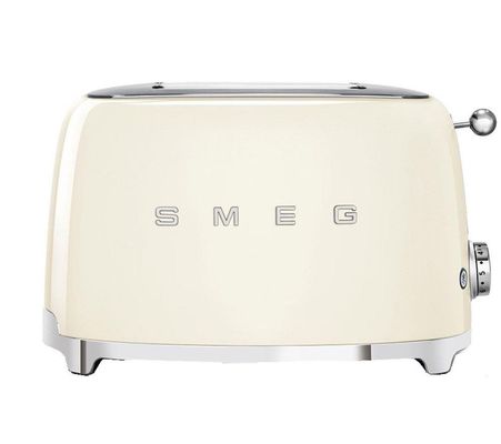 Smeg TSF01CRUK Cream Retro 2 Slice Toaster