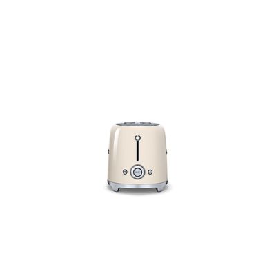 SMEG TSF02CRUK 4-Slice Toaster - Cream, Cream