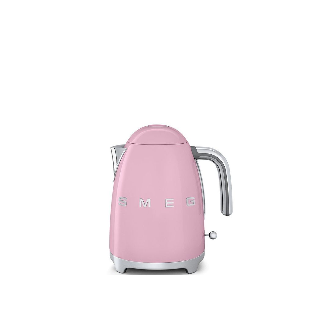 Smeg KLF03PKUK 1.7L Retro Pink Kettle Stylish Fast Boil Electric Kettle - Image 1
