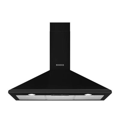 Smeg KSED95NEE 90cm Chimney Cooker Hood - Black