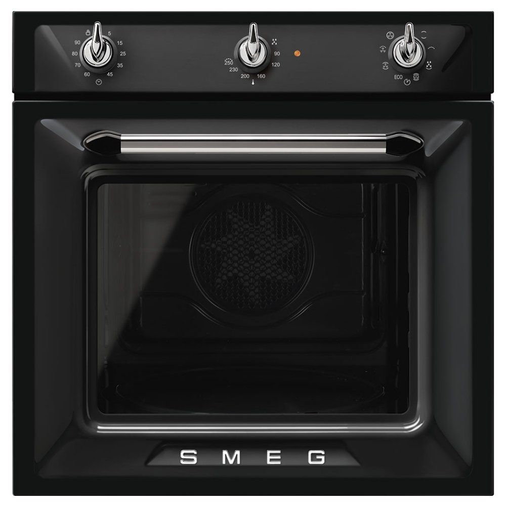 Smeg SF6905N1 Victoria Electric Single Oven - Black - Image 1