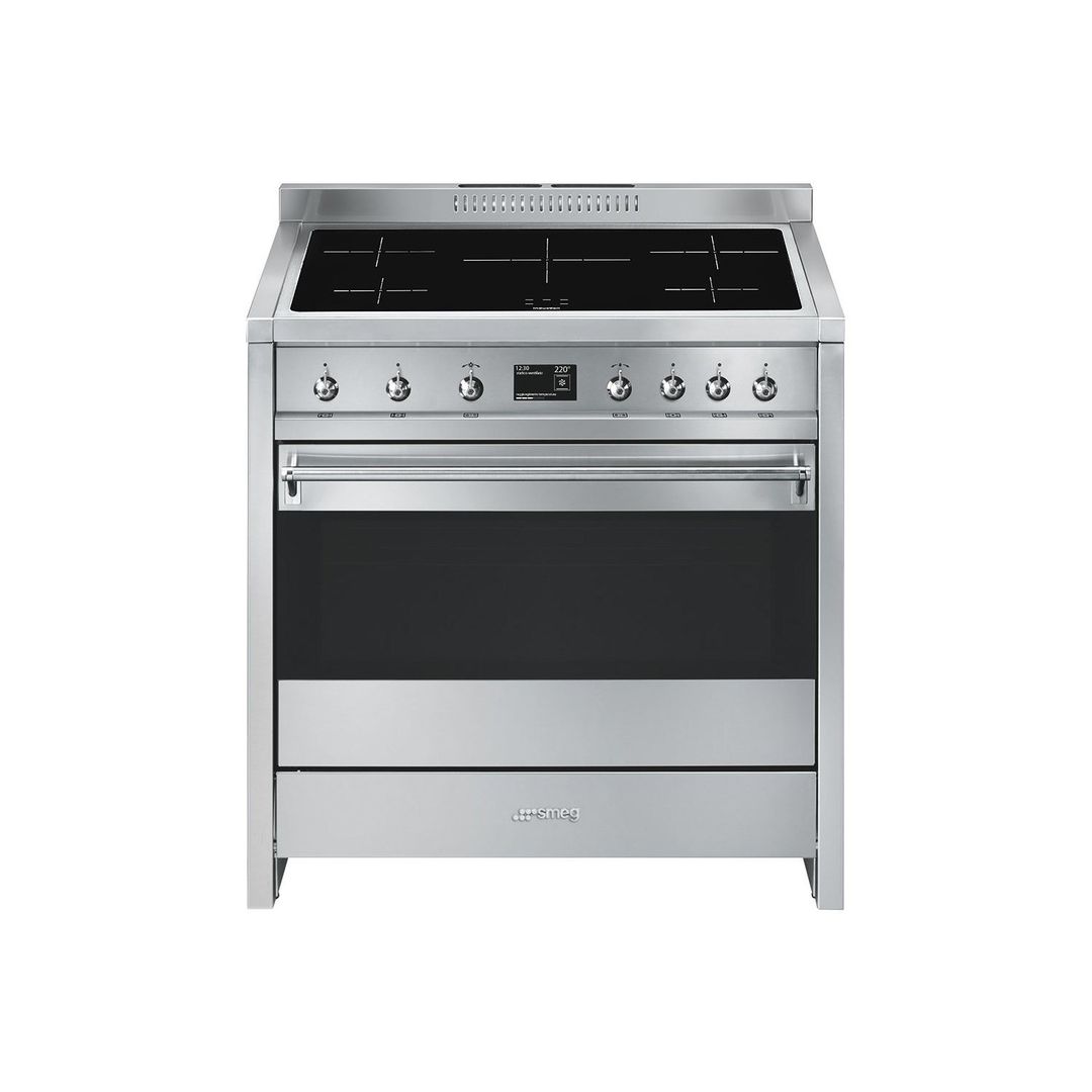 Smeg A1PYID-9 90cm Opera Pyrolytic Induction Range Cooker - STAINLESS STEEL - Image 1