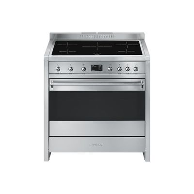 Smeg A1PYID-9 90cm Opera Pyrolytic Induction Range Cooker - STAINLESS STEEL