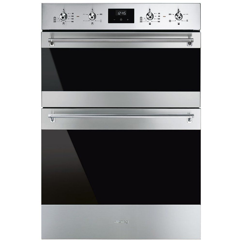 Smeg DOSF6300X Classic Built In Double Oven - STAINLESS STEEL - Image 1