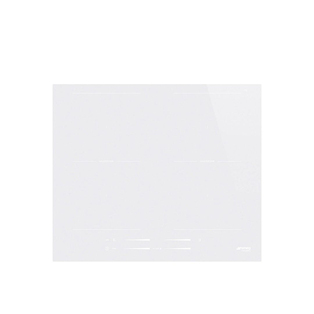 Smeg SI2M7643DW 60cm 4 Zone Induction Hob - White Glass - Image 1
