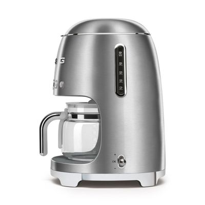 SMEG DCF02SSUK Drip Filter Coffee Machine - Stainless Steel, Stainless Steel