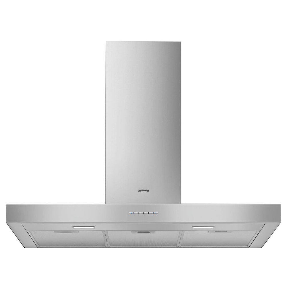 Smeg KBT900XE 90cm Slimline Chimney Cooker Hood - Stainless Steel - Image 1