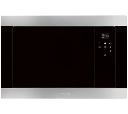 SMEG FMI320X2 Built-in Microwave with Grill - Stainless Steel, Stainless Steel