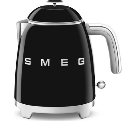 Smeg 50s Style 0.8L Mini Electric Kettle - Black - KLF05BLUK