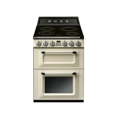 Smeg TR62IP2 60cm Victoria Freestanding Induction Cooker - CREAM