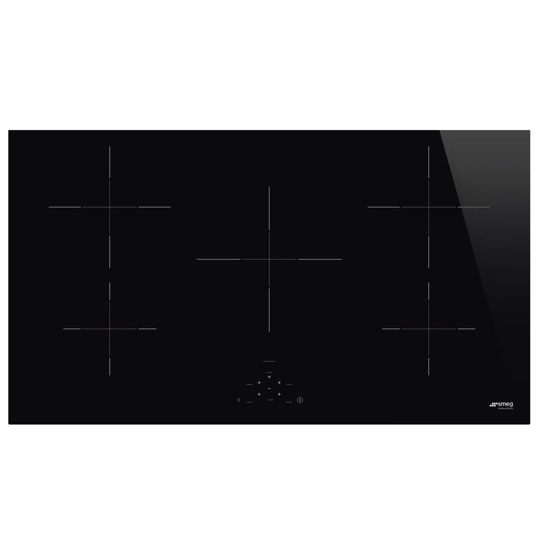 Smeg SI2951D 90cm 5 Zone Induction Hob - BLACK - Image 1