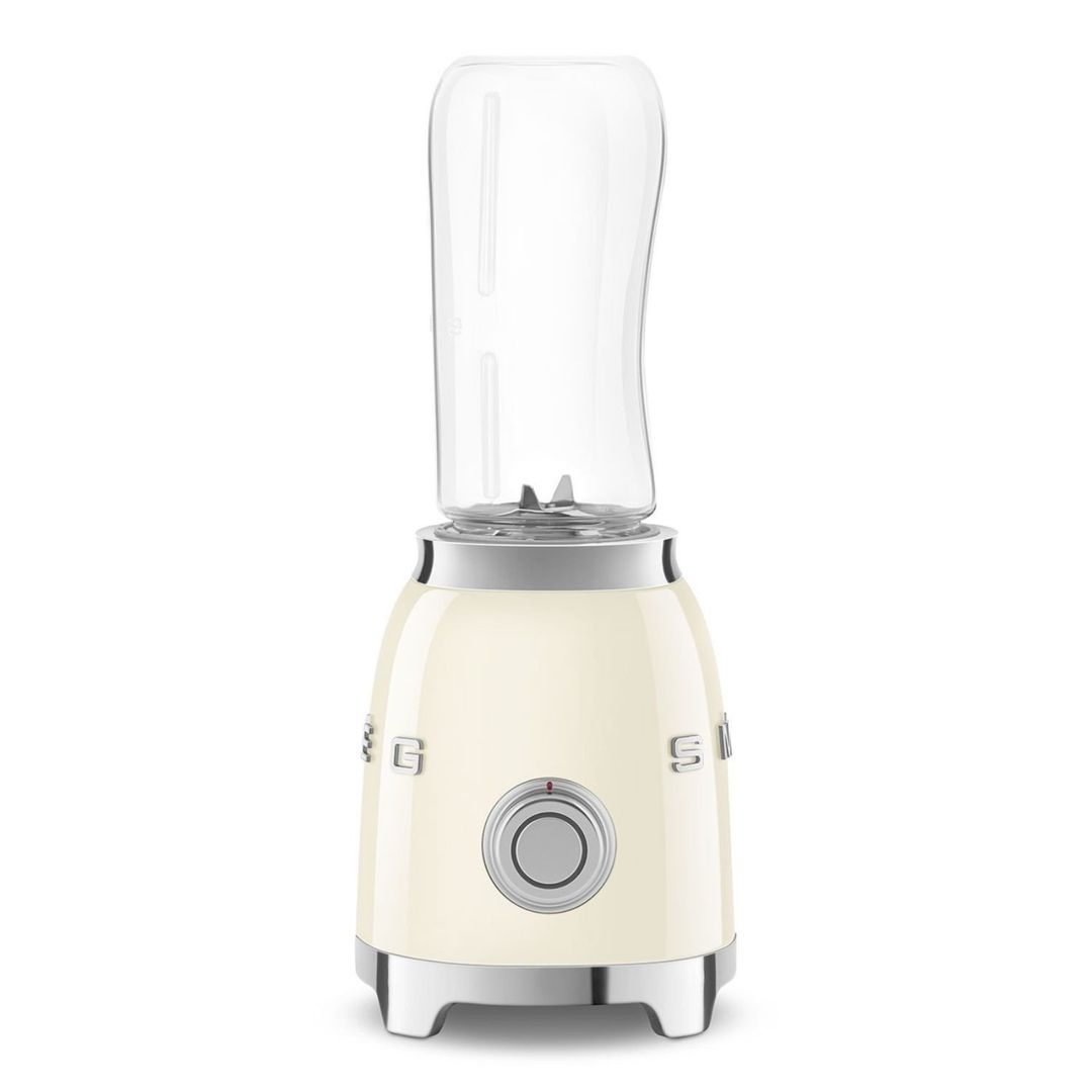 Smeg 50s Style Mini Blender & Smoothie Maker - Cream - Image 1