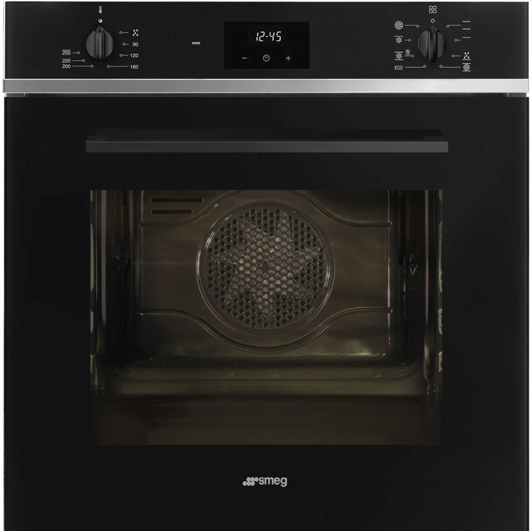 Smeg SF6400TB Cucina Electric Single Oven - Black - Image 1