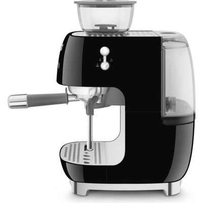 SMEG EGF03BLUK Bean to Cup Coffee Machine - Black, Black