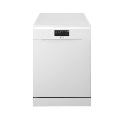 SMEG DF362DQB Full-size Dishwasher - White, White