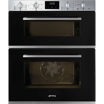 Smeg DUSF400B Built Under Cucina Double Oven - STAINLESS STEEL - Thumbnail 2