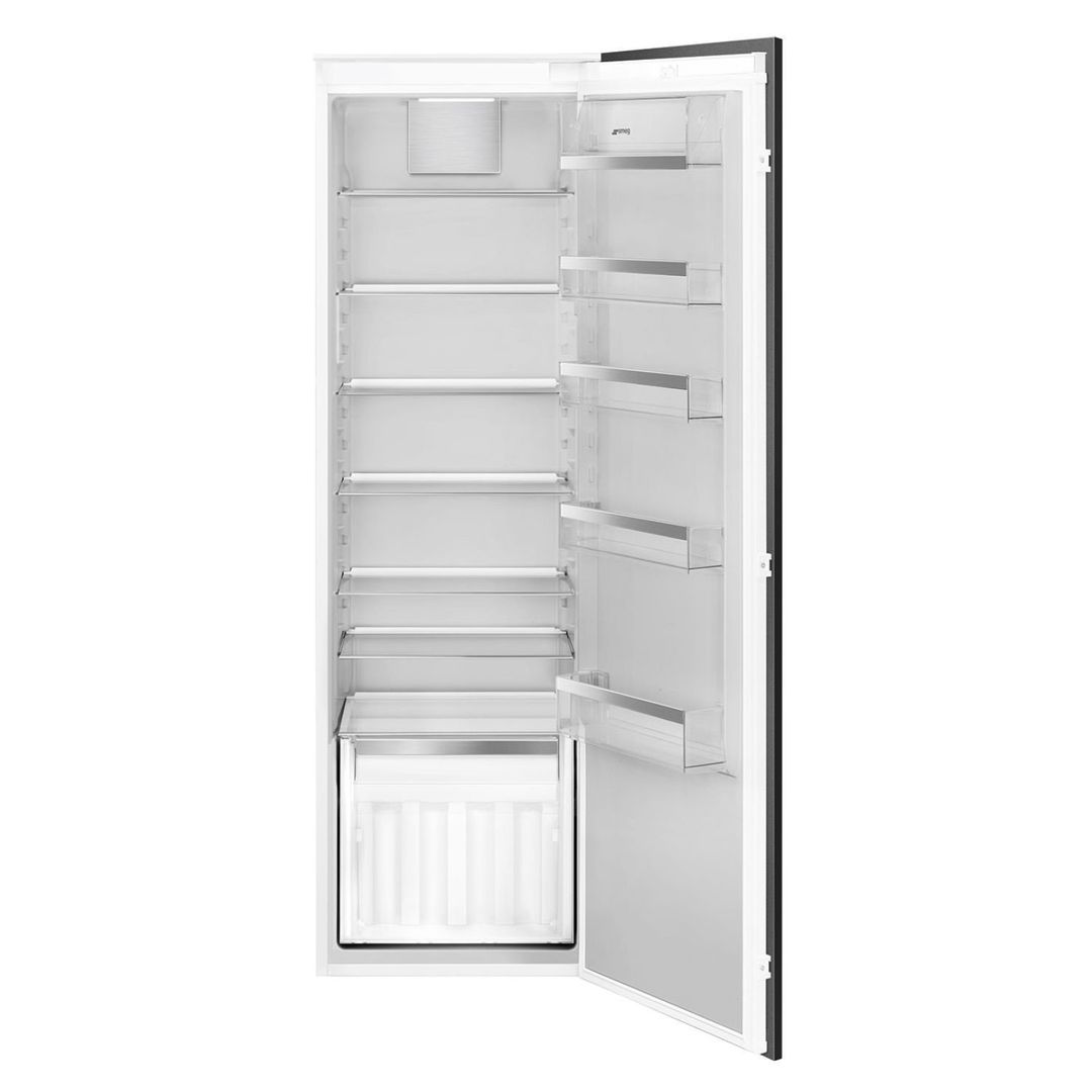 SMEG UKS9L1721E Integrated Tall Fridge - Fixed Hinge, White - Image 1