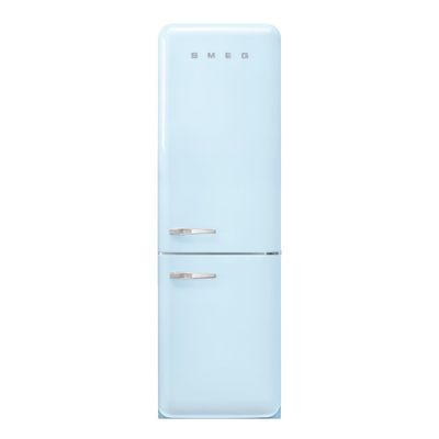 Smeg FAB32RPB6UK Retro Frost Free Fridge Freezer Right Hand Hinge - PASTEL BLUE