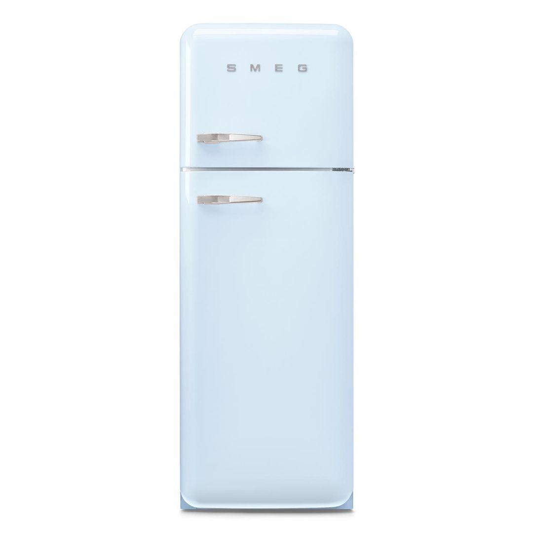 Smeg FAB30RPB6UK 60cm Retro Fridge Freezer Right Hand Hinge - PASTEL BLUE - Image 1