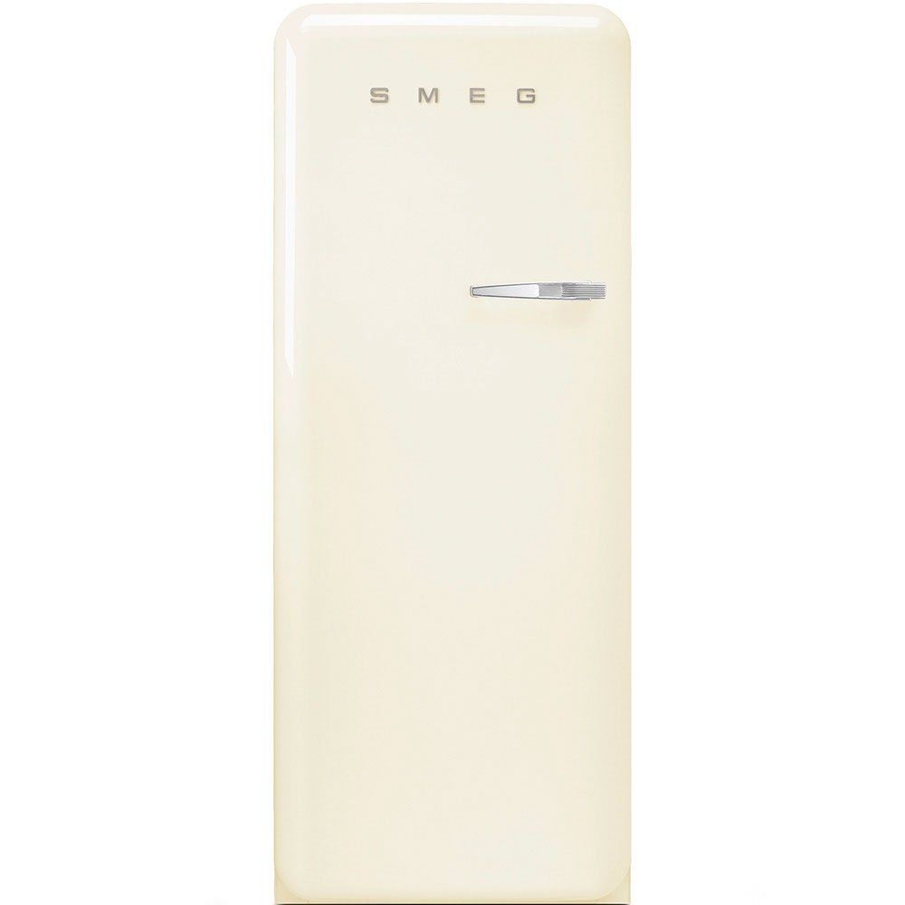 Smeg 244 Litre Fifties Style Left Hand Hinge Freestanding Fridge With Ice Box Cream - Image 1