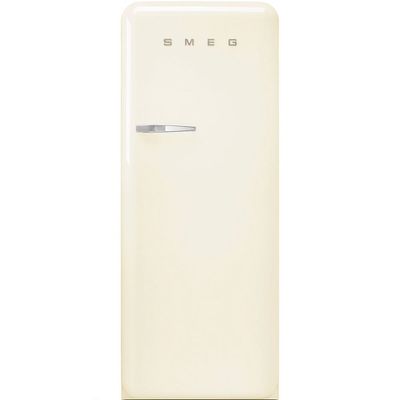 Smeg 244 Litre Fifties Style Right Hand Hinge Freestanding Fridge With Ice Box Cream