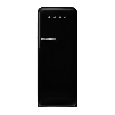Smeg FAB28RBL6UK 60cm Retro Refrigerator Right Hand Hinge - BLACK
