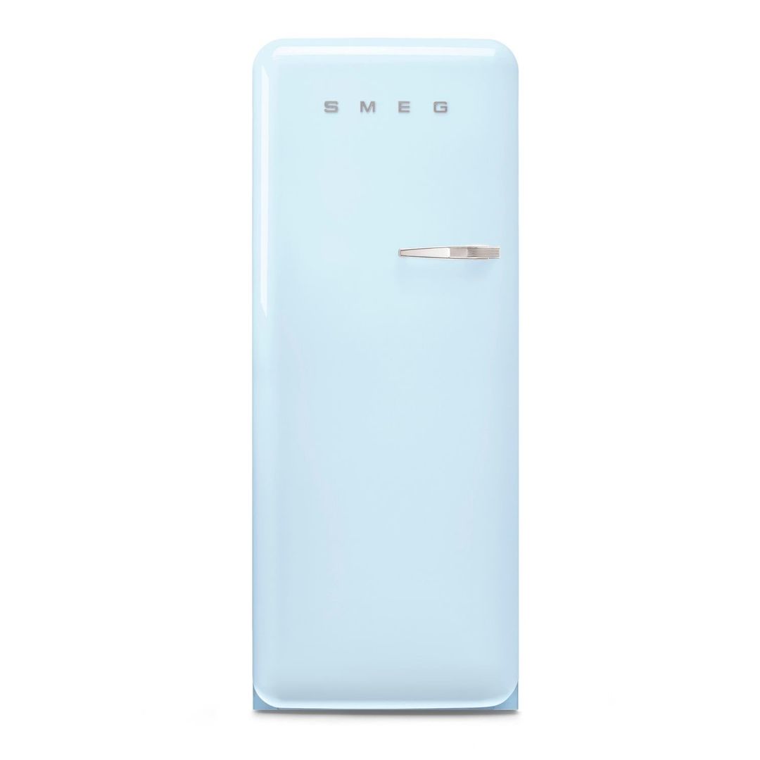 Smeg FAB28LPB6UK Retro Refrigerator Left Hand Hinge - PASTEL BLUE - Image 1