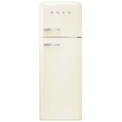 Smeg 294 Litre Fifties Style Right Hand Hinge 70/30 Fridge Freezer - Cream