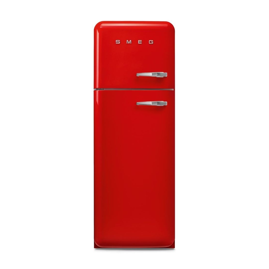 Smeg FAB30LRD6UK 70/30 Fridge Freezer - Red, Red - Image 1