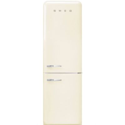 Smeg 331 Litre Fifties Style Right Hand Hinge 70/30 Fridge Freezer - Cream