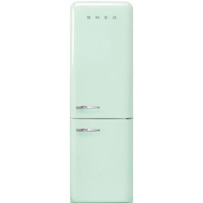 Smeg 331 Litre Fifties Style Right Hand Hinge 70/30 Fridge Freezer - Pastel Green