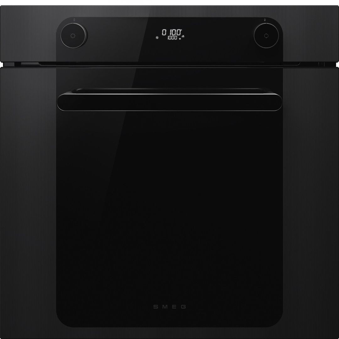 Smeg Musa Electric Single Oven with Pyrolytic Cleaning - Black - Image 1