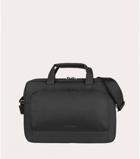 Tucano STAR Laptop 14", Laptop 13", MacBook Pro 14" Messenger case 2 compartment Black - Image 1