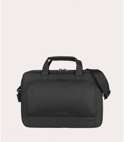 Tucano STAR Laptop 14", Laptop 13", MacBook Pro 14" Messenger case 2 compartment Black