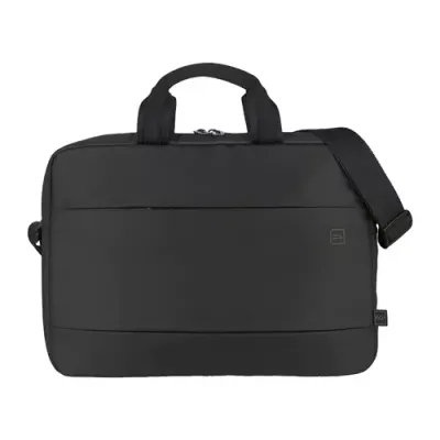Tucano GLOBAL 2 Laptop 15.6", MacBook Pro 16" Messenger case 2 compartment Black - Thumbnail 2
