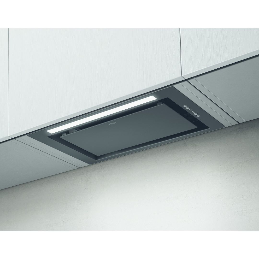 Elica LANE 80 BLK 71cm Lane Canopy Hood - MATTE BLACK - Image 1