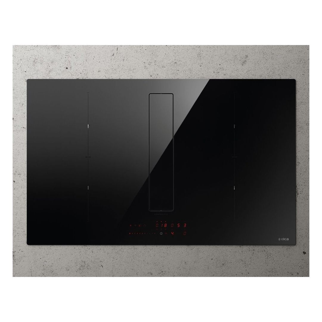 Elica NT-FIT-XL Nikolatesla 80cm Venting Induction Hob - Black - Image 1