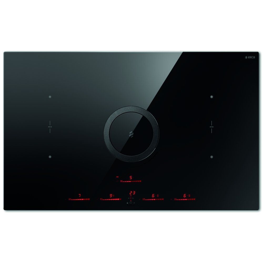 Elica NT-SWITCH-BLK-DO NikolaTesla Switch 83cm Induction Venting Hob - Duct Out Only - Image 1