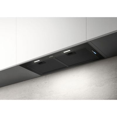 Elica FOLD-BLK-80 72cm Canopy Hood - BLACK