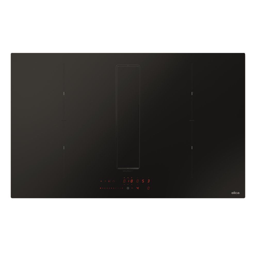 Elica NT-FIT-XL-RAW 83cm Nikolatesla Ducted Air Venting Induction Hob - MATTE BLACK - Image 1